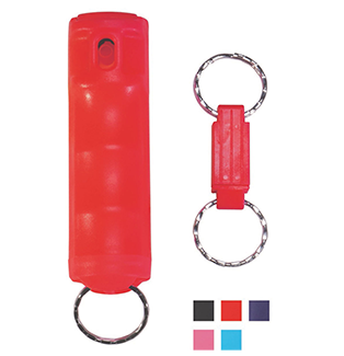 Key Guard Pepper Spray w/ Release - Red