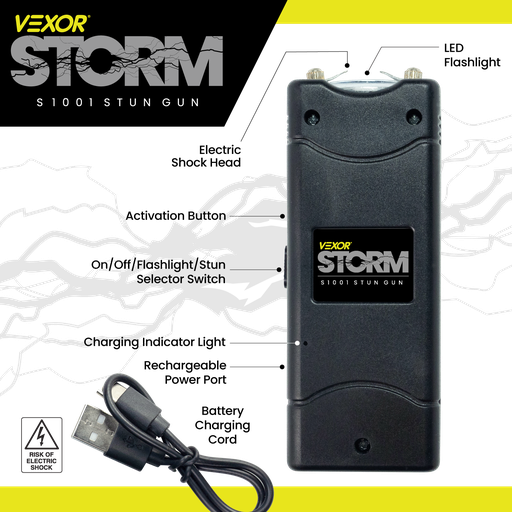 [PSP-S1001-BK] Stun Gun S1001-BK